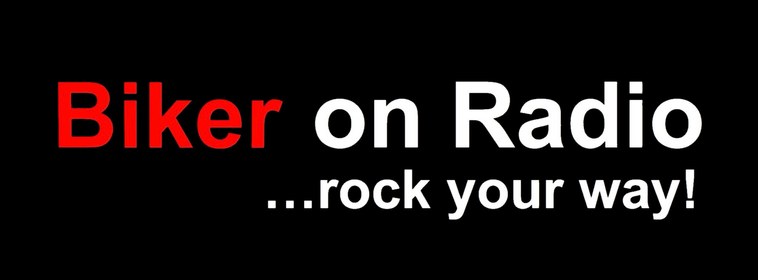 Biker on Radio
